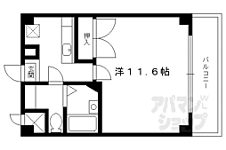 レ・タン・ドゥ・ラ・メール・ＣＫI 7階1Kの間取り