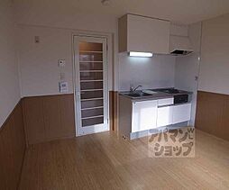 JR東海道・山陽本線 山科駅 徒歩15分の賃貸アパート 1階2DKのリビング/ダイニング