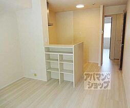 京都地下鉄東西線 御陵駅 徒歩18分の賃貸アパート 2階1LDKのリビング/ダイニング