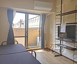 朝日プラザ深草 711 7階ワンルームのリビング/ダイニング