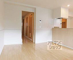 京阪京津線 追分駅 徒歩15分の賃貸アパート 2階2LDKのリビング/ダイニング