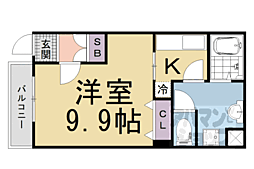 間取図画像 1K
