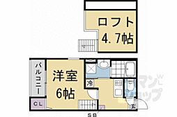 Hale Mahalo 1Kの間取図画像
