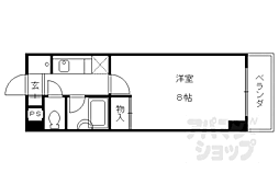 FLATB'S 1Kの間取図画像