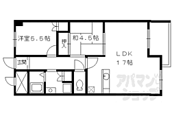 インペリアル明日香 2LDKの間取図画像