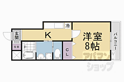 Maison・Belong 1Kの間取図画像