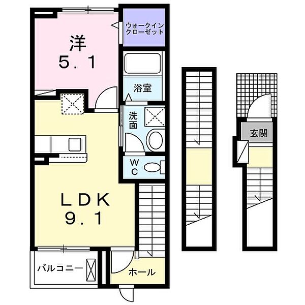 同じ建物の物件間取り写真 - ID:228042836733