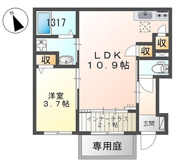 同じ建物の物件間取り写真 - ID:228046848202