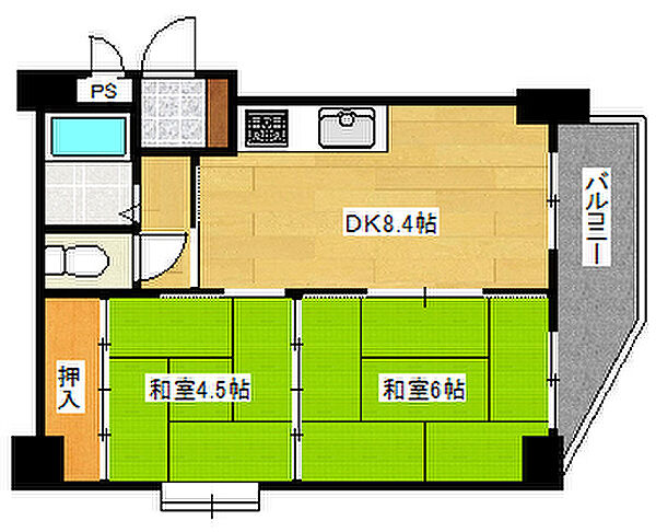 同じ建物の物件間取り写真 - ID:228047147344