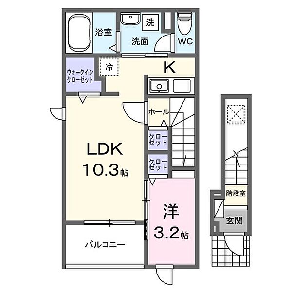 同じ建物の物件間取り写真 - ID:228048591305