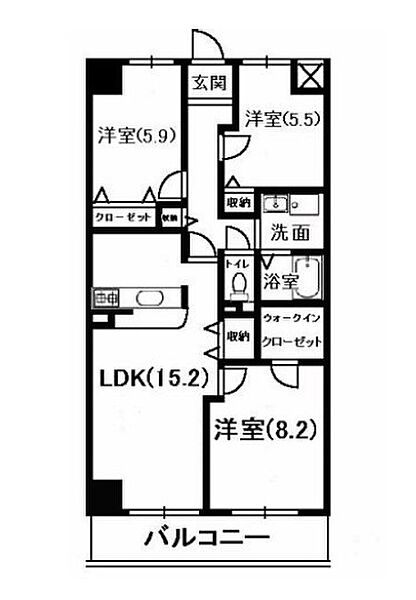 同じ建物の物件間取り写真 - ID:228049020492