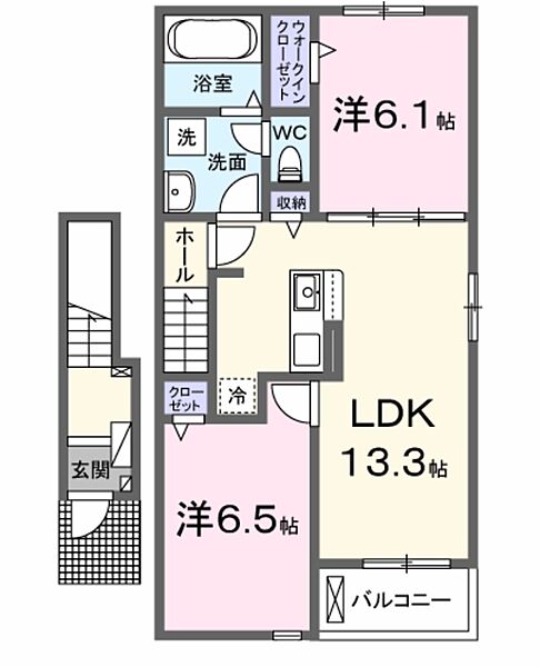 同じ建物の物件間取り写真 - ID:228049317804