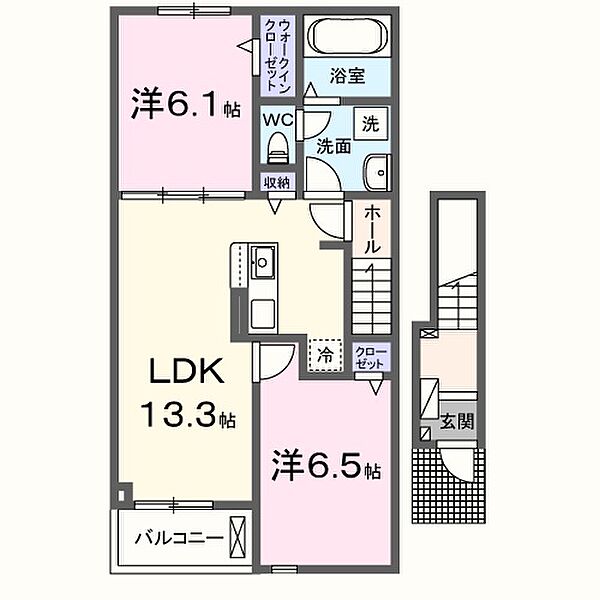 同じ建物の物件間取り写真 - ID:228049317417