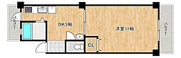 三富王子マンション 3階1DKの間取り