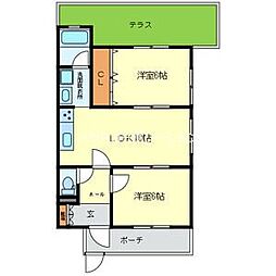 ハイツボヌール 1階/-