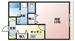 ラックハイム竹田 2階