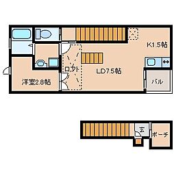 ルシエール東難波 2階