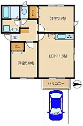 Sフラット 1階