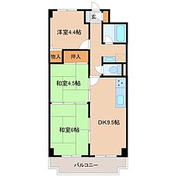 エムグランツ弐番館 4階/-
