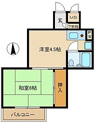 パラツイーナ立花 2階