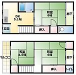 尼崎大庄北2階建て貸家のイメージ