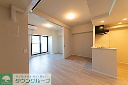 プラウドフラット両国サウス 519 5階1LDKのリビング/ダイニング