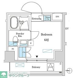 間取図画像 ワンルーム