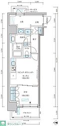 パークアクシス池袋イースト 1LDKの間取図画像