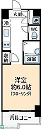 ルーブル文京音羽 ワンルームの間取図画像