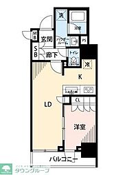 MAINSTAGE神田須田町 1LDKの間取図画像