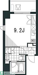 ラティエラ文京音羽 ワンルームの間取図画像