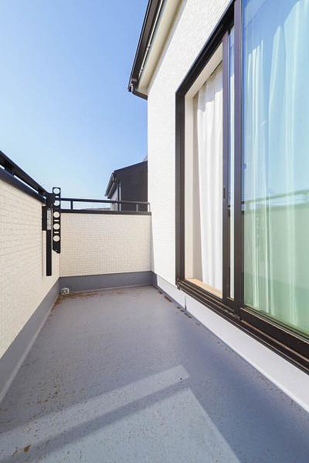 南向きバルコニー