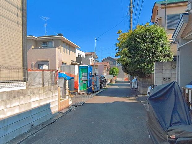 前面道路含む販売現地