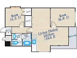 クレール千里中央 3階