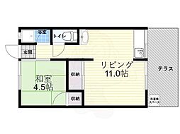 西小路ハイツ 1階