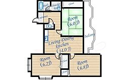ベルフォーレ永楽荘 2階