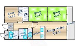 プリムベール向丘 1階