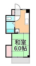 間取図画像 1K