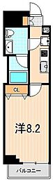 AZEST梅島 1Kの間取図画像