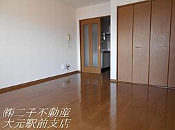 サンサイド山部 4階1Kのリビング/ダイニング