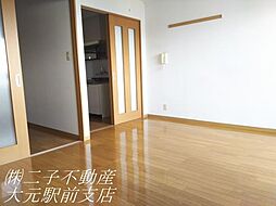 JR宇野線 大元駅 徒歩18分の賃貸マンション 3階1LDKのリビング/ダイニング