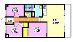 間取図画像 3LDK