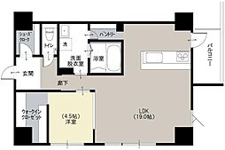 Via 蔵用 1LDKの間取図画像