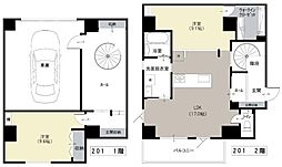 Via 蔵用 2LDKの間取図画像