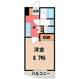 宇都宮駅 6.6万円
