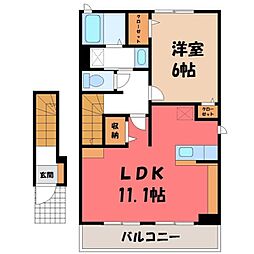 ヴァルム・レーベン緑町 A 2階