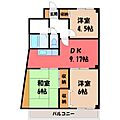 コーポブルースカイ4階6.0万円