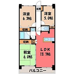 元今泉レジデンス 14階