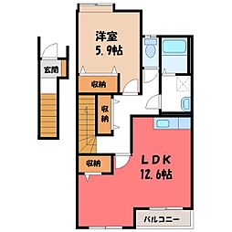 ベル・プラウド 2階