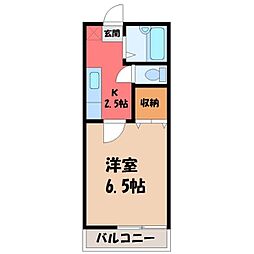 ベルエアーハイツ II号棟 2階